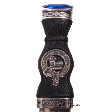 Sgian Dubh - <br>Clan Macdonald of Sleat Crest