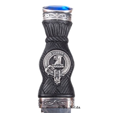Sgian Dubh - <br>Clan Haldane Crest