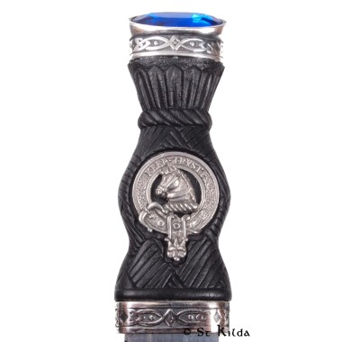 Sgian Dubh - <br>Clan Hepburn Crest