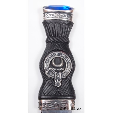 Sgian Dubh - <br>Clan Leask Crest
