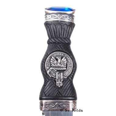 Sgian Dubh - <br>Clan Mow Crest