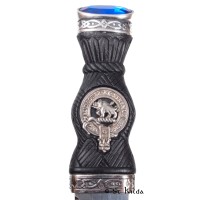 Sgian Dubh - <br>Clan Pollock Crest