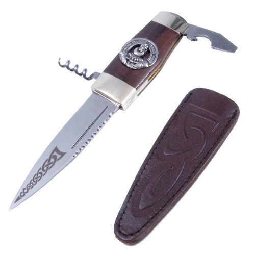 Officer Sgian Dubh - Irish Clan/Sept Crest