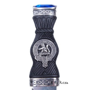 Sgian Dubh - <br>Clan Macpherson Crest