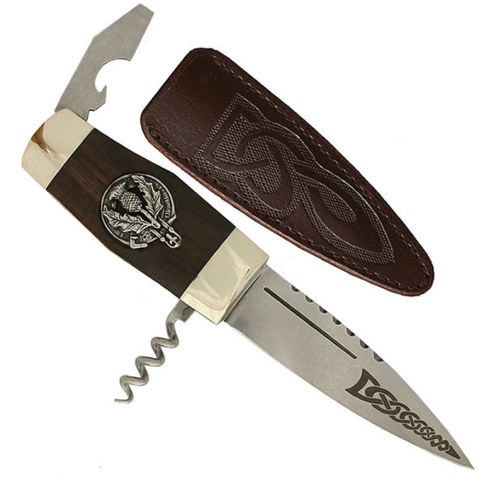 Officer Sgian Dubh with Scottish Crest