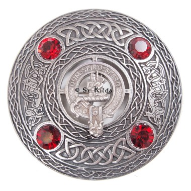 Plaid Brooch <br>Clan Maclennan Crest