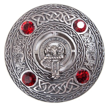 Plaid Brooch <br>Clan Macleod Crest