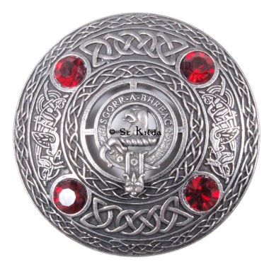 Plaid Brooch <br>Clan Macnicol Crest