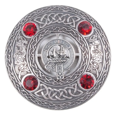Plaid Brooch <br>Clan Mactavish Crest