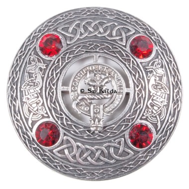 Plaid Brooch <br>Clan Maitland Crest