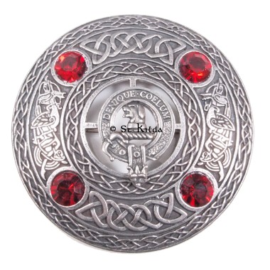 Plaid Brooch <br>Clan Melville Crest