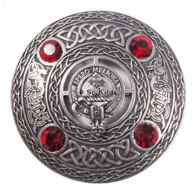 Plaid Brooch <br>Clan Moffat Crest