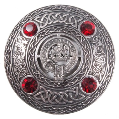 Plaid Brooch <br>Clan Moncreiffe Crest