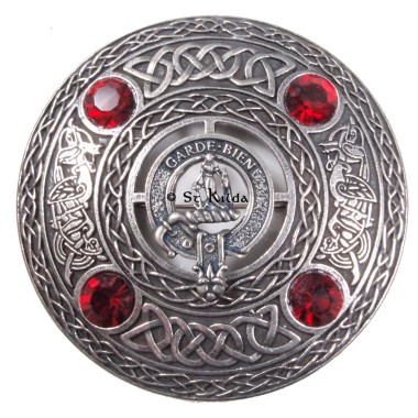 Plaid Brooch <br>Clan Montgomery Crest