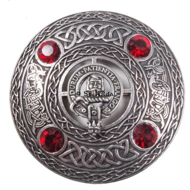 Plaid Brooch <br>Clan Muir Crest
