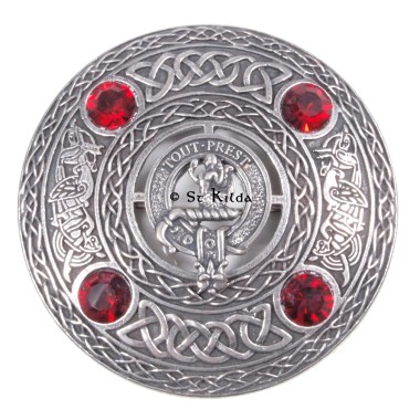 Plaid Brooch <br>Clan Murray Crest