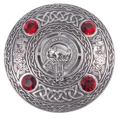 Plaid Brooch <br>Clan Nesbitt Crest