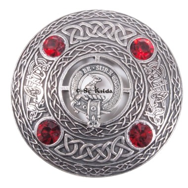 Plaid Brooch <br>Clan Paisley Crest