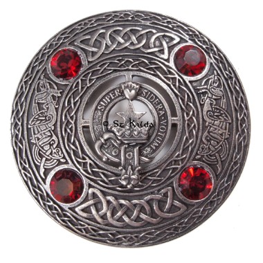 Plaid Brooch <br>Clan Rattray Crest