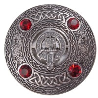 Plaid Brooch <br>Clan Robertson Crest
