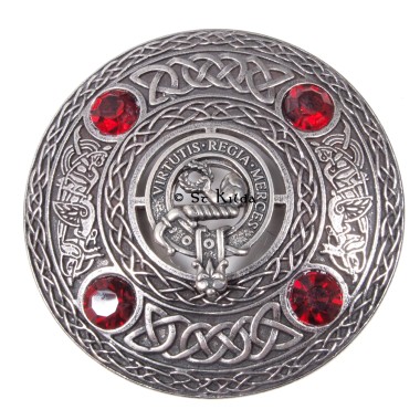 Plaid Brooch <br>Clan Skene Crest