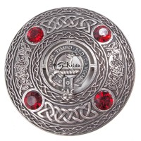 Plaid Brooch <br>Clan Strachan Crest