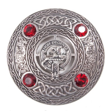 Plaid Brooch <br>Clan Wedderburn Crest