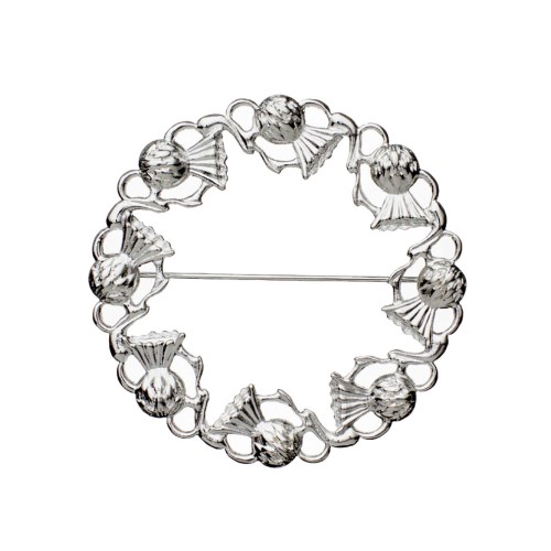 Carrick Thistle Brooch