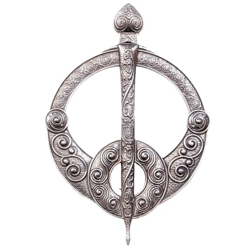 Plaid Brooch Battersea Celtic Penannular 
