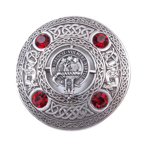Plaid Brooch Scottish Clan Crest