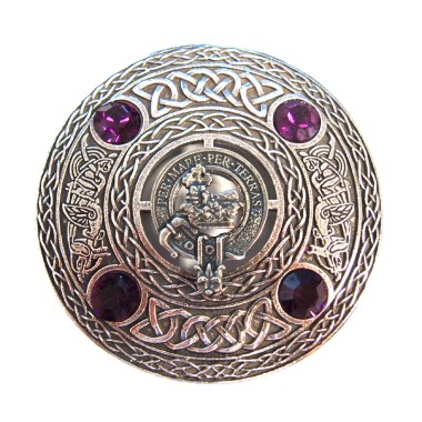 Plaid Brooch <br>Clan Macdonald Crest