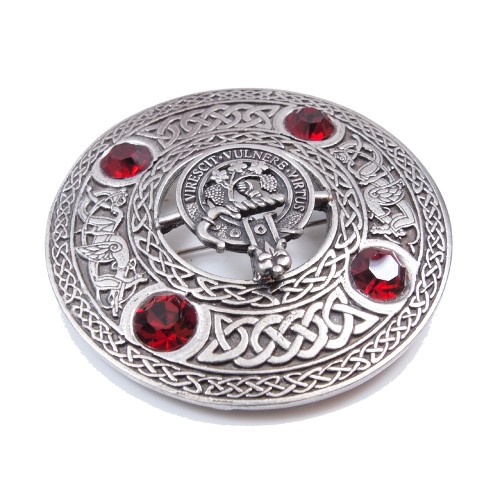Plaid Brooch Scottish Clan Crest