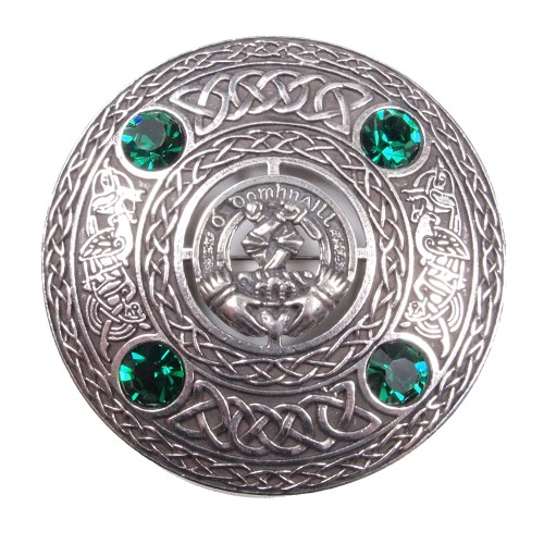Plaid Brooch Irish Clan/Sept Crest