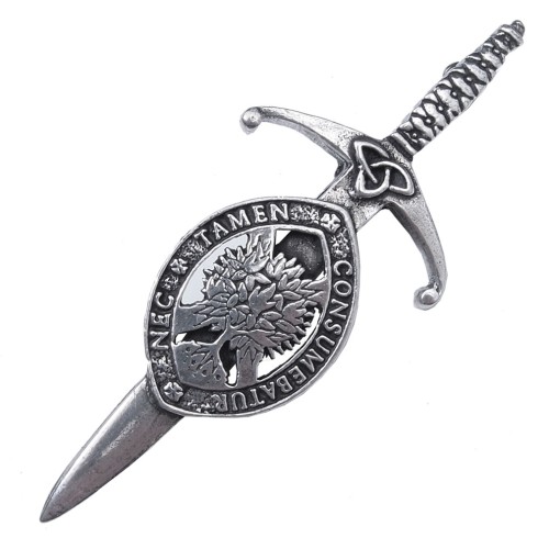 Kilt Pin Burning Bush for Clergymen