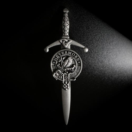 Kilt Pin Raven