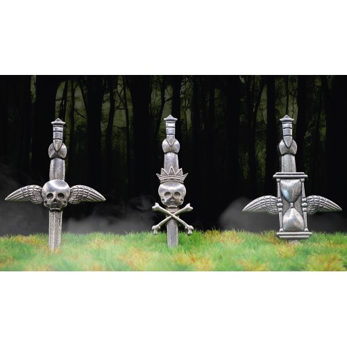 Kilt Pin - Time Flies Hour Glass