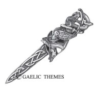 Book of Kells Bird and Beast Kilt Pin