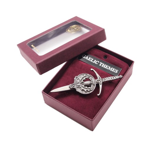 Kilt Pin Scottish Thistle Crest