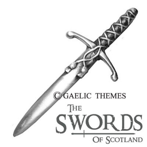 Kilt Pin Laced Battle Sword