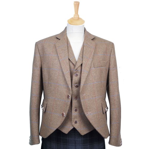 Kirkton Tweed Kilt Jacket and Waistcoat