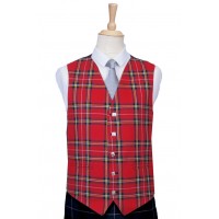 Tartan Waistcoat - Vegan Friendly