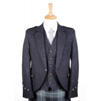 Argyll Tweed Jacket - Charcoal