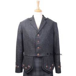 Balmoral Doublet  - Standard Size - Optional Waistcoat - Barathea, Tweed or Velvet