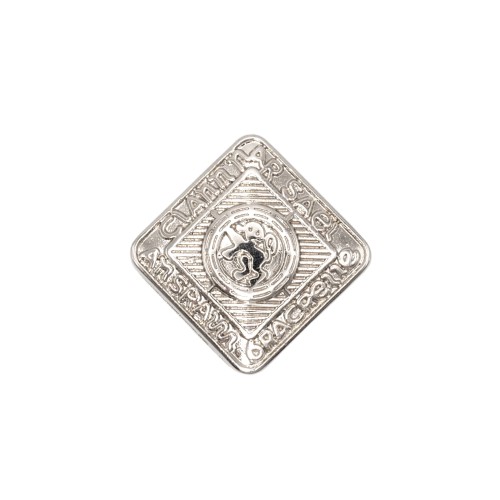 5x Replacement Large (19mm) Kilt Jacket Buttons - Chrome Scottish Five Pack