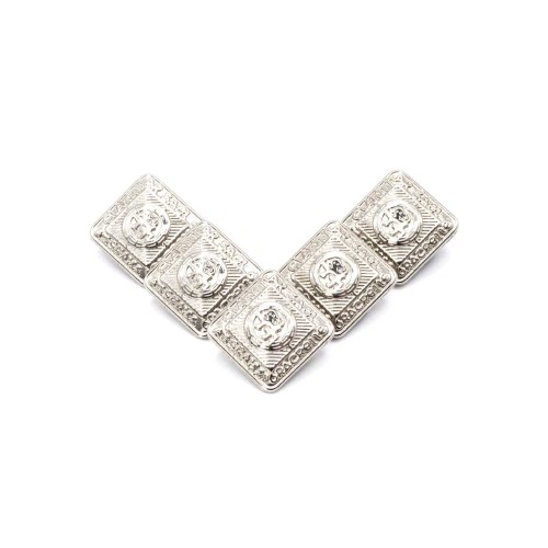 5x Replacement Small (14mm) Kilt Jacket Buttons - Scottish Five Pack