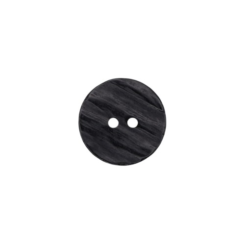 5x Replacement Large (19mm) Black Imitation Horn Kilt Jacket Buttons - Five Pack