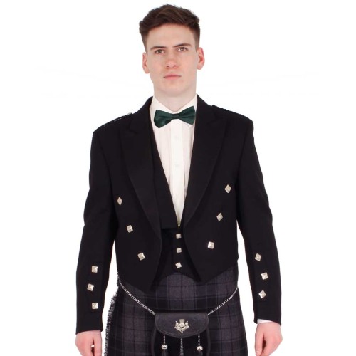 Vegan Prince Charlie Kilt Jacket and Waistcoat