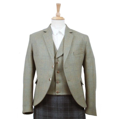 Kirkton Tweed Kilt Jacket and Waistcoat