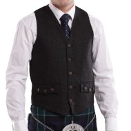 Five Button Tweed Waistcoat Made to Measure