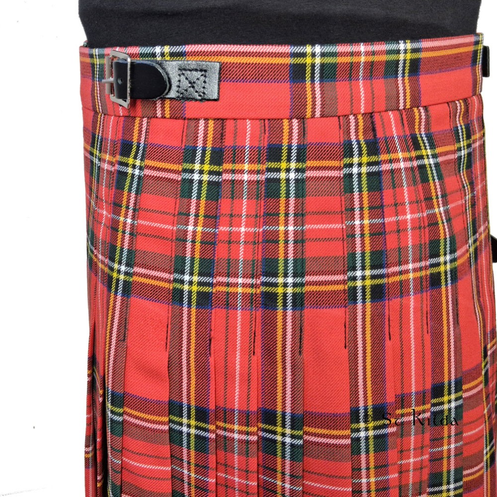Younger Children's Hand-Pleat Kilt - Polyviscose - Vegan Friendly
